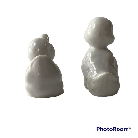 1960s Sculpture OMC Otagiri Mercantile Company White Duckling Vintage Japan Made - Picture 7 of 12